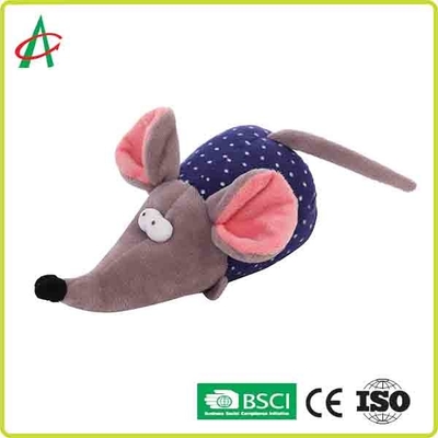 不朽猫および犬のピカピカの柔らかいおもちゃのマウスの定形Plushおもちゃ