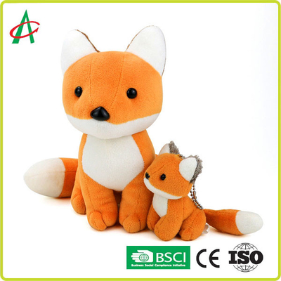 毛皮で覆われたPlush小型Foxのぬいぐるみ3 10inを詰めるポリエステル