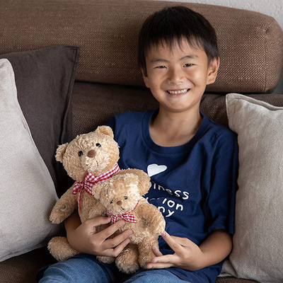 140x140x150mmの赤ん坊の洗濯できる動物のPlushおもちゃのテディー・ベア