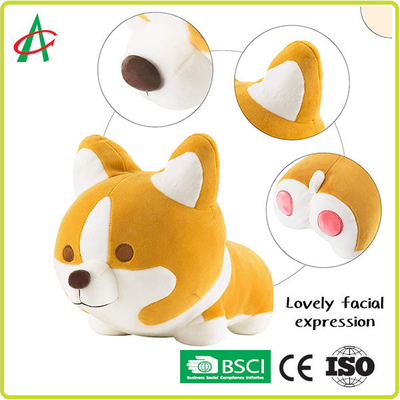 ODM Shiba Inuはおもちゃ、EN71-1-2-3かわいいコーギーのPlush枕を詰めた