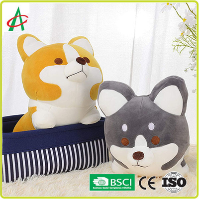 ODM Shiba Inuはおもちゃ、EN71-1-2-3かわいいコーギーのPlush枕を詰めた