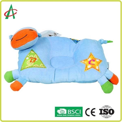 ポリエステル線維Plush牛枕、28cmx22cmの子供の動物の枕