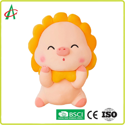 ブタのPlushおもちゃの人形の枕日曜日はおもちゃのベッドの極度の柔らかいPlushおもちゃのクリスマスのプレゼントを形づける