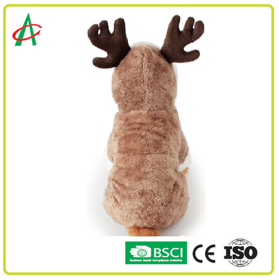 BSCIのクリスマスの主題のPlushペットは急な締める物によって着る