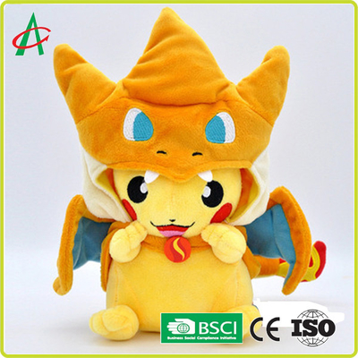 CPSIA極度の柔らかいPPの綿はPikachuのアクション・フィギュアを満たした
