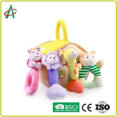ASTMのPPの綿が付いているHuggable Plushラッセル音のおもちゃは満ちた