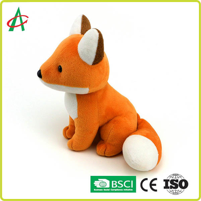 毛皮で覆われたPlush小型Foxのぬいぐるみ3 10inを詰めるポリエステル