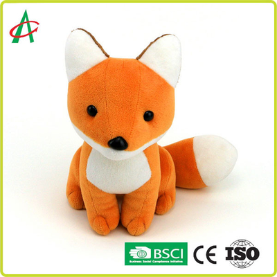 毛皮で覆われたPlush小型Foxのぬいぐるみ3 10inを詰めるポリエステル