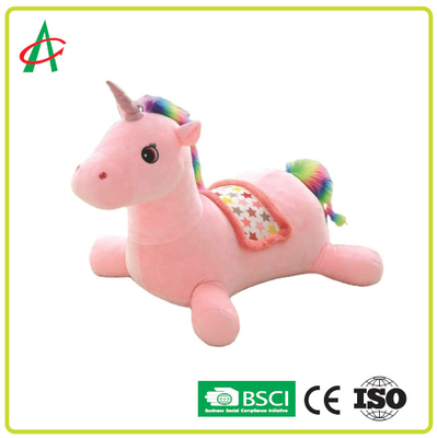 BSCI BPAの自由な洗濯できるユニコーンのPlushおもちゃの枕