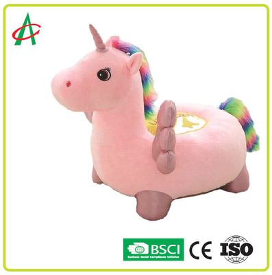 BSCI BPAの自由な洗濯できるユニコーンのPlushおもちゃの枕