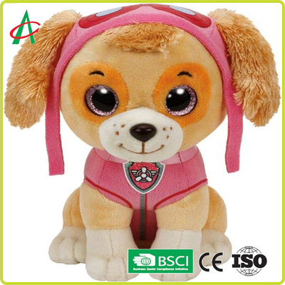 SNAS 10inの子供の水晶の超柔らかい子犬のPlushおもちゃ