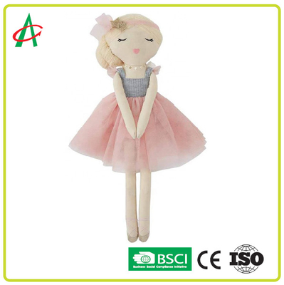 バレエの服のBSCI EN71 PPの綿によって詰められるPlush人形