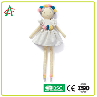 バレエの服のBSCI EN71 PPの綿によって詰められるPlush人形