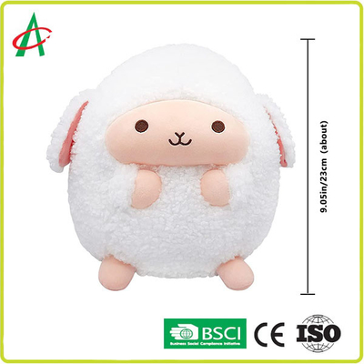 23cm 30cmのケワタガモの綿毛の綿によって満たされるヒツジのPlushおもちゃの枕