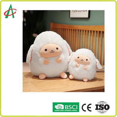 23cm 30cmのケワタガモの綿毛の綿によって満たされるヒツジのPlushおもちゃの枕