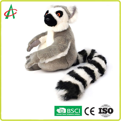 かわいい10"苛立ちのマダガスカルのLemurのPlushおもちゃ無し