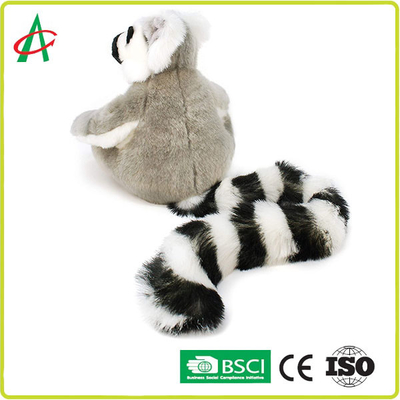 かわいい10"苛立ちのマダガスカルのLemurのPlushおもちゃ無し